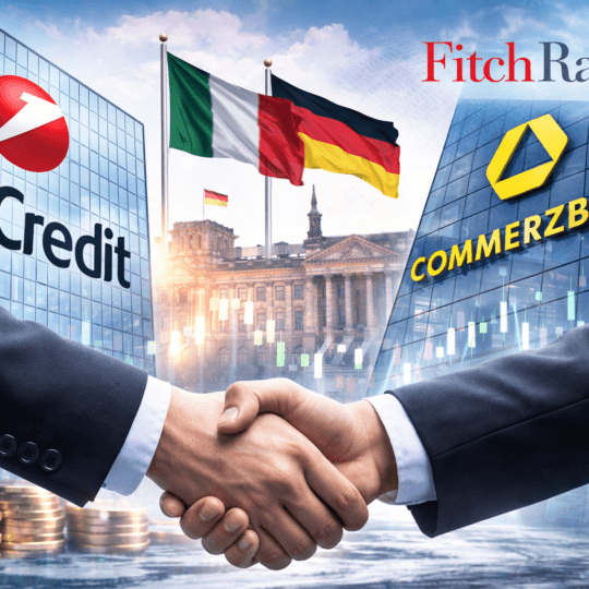 In un recente report Fitch Ratings valuta i rischi e le opportunità dell’operazione di Unicredit sulla banca tedesca Commerzbank.