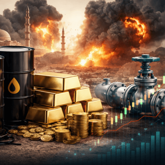 Con la guerra in Medio Oriente petrolio, gas e oro ripartono nei loro rally. Malgrado ciò, secondo ING gli investitori mantengono la calma.