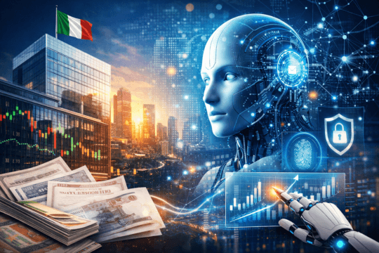 2026 anno di svolta per l’IA nel settore bancario italiano: secondo Experian, il 75% delle banche la utilizza nei processi di erogazione del credito.