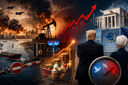 La crisi energetica riaccende le pressioni sui prezzi e rimette in discussione le mosse di BCE e FED tra rialzi e incertezza globale.