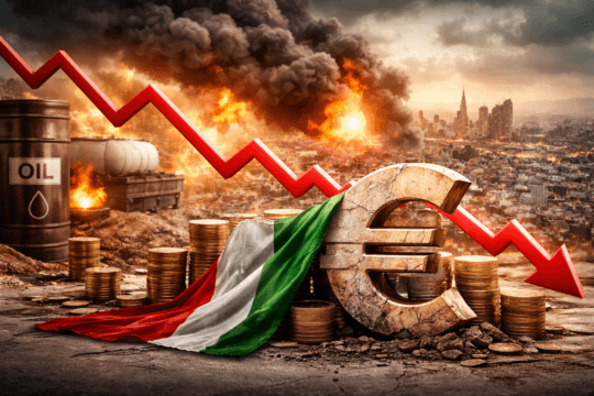 Sulla scia delle tensioni geopolitiche, Bankitalia prevede crescita contenuta per il PIL Italia, e inflazione in accelerazione nel triennio.