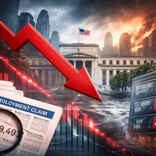 PIL USA rivisto al ribasso, consumi deboli e tensioni geopolitiche potrebbero spingere la banca centrale verso una nuova pausa sui tassi FED.