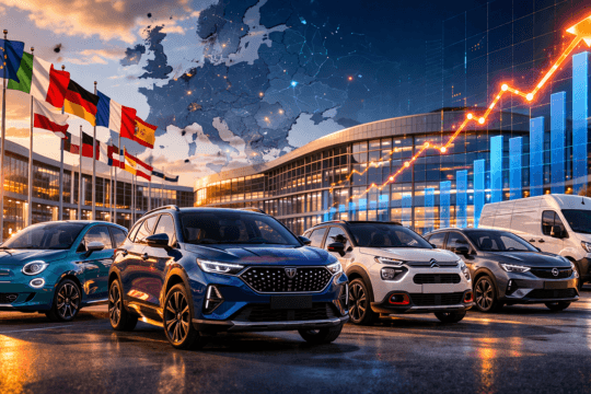 Nel primo trimestre 2026 il gruppo Stellantis immatricola oltre 500 mila veicoli e segna la miglior performance tra i big dell’automotive europeo.