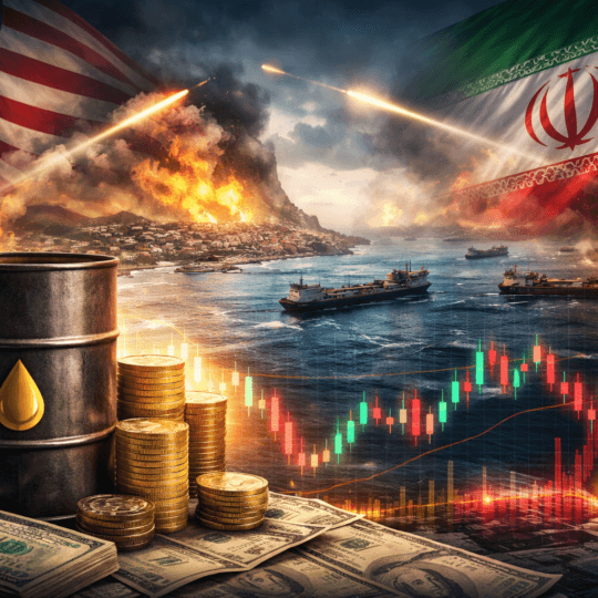 Brent e WTI oscillano oltre il 10% mentre l’Iran limita il transito nello Stretto di Hormuz, creando volatilità sui mercati dei titoli petroliferi.