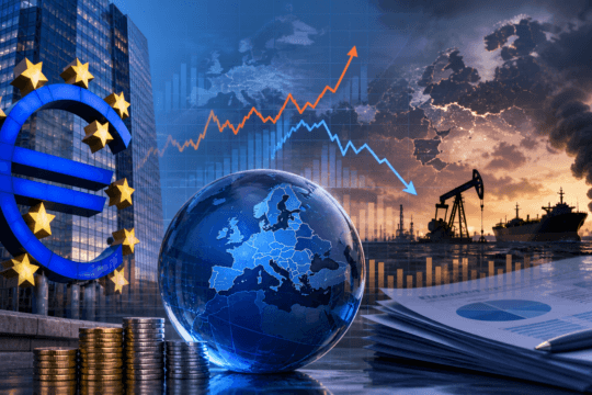 Eurozona, BCE: inflazione in alto e PIL debole nel 2026-2027
