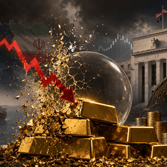 oro caduta 4000 dollari oncia