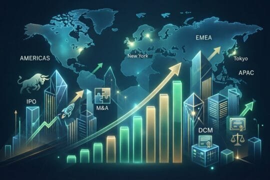 Investment banking, il 2026 parte da record: commissioni ai massimi da cinque anni