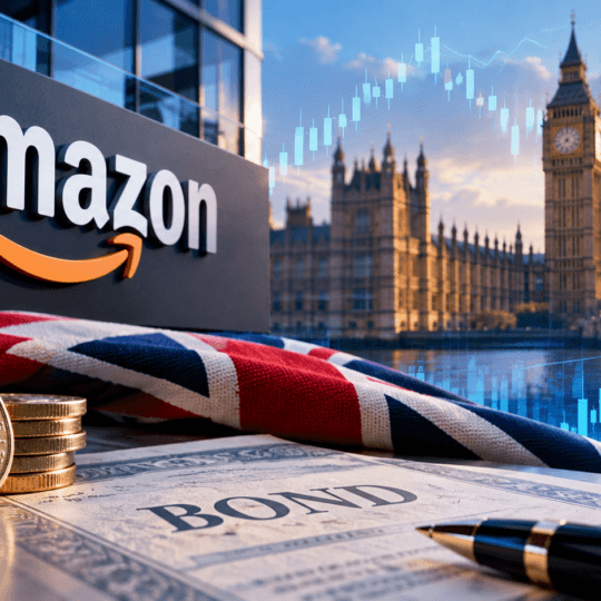 Amazon debutta sui bond in sterline: maxi operazione per finanziare la corsa all'IA