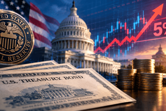 Treasury bond 5% fiammata mercati FED