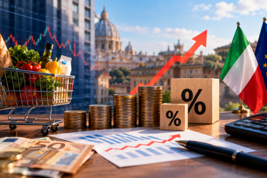 Inflazione Italia verso il 5%: ottobre rovente per i prezzi, ma l'economia tiene