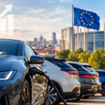 Mercato auto UE: l'elettrico e l'ibrido spingono le vendite